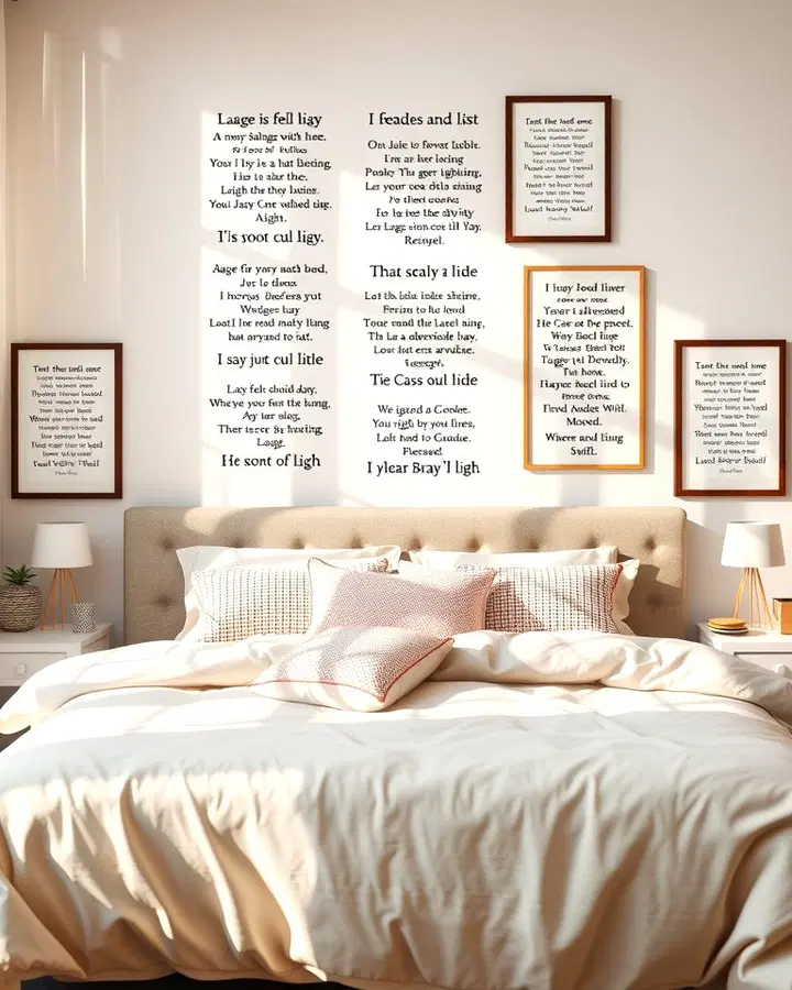 Lyric Wall Art