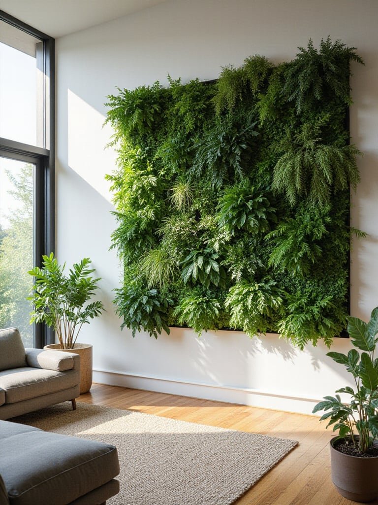 Build a Living Wall or Vertical Indoor Garden
