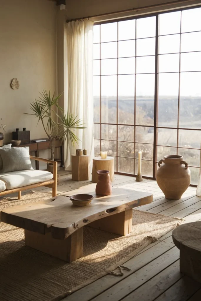 Bright and Airy Living Room Space