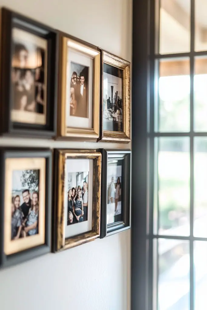 Framed Mirror or Photo Collages for Personal Style