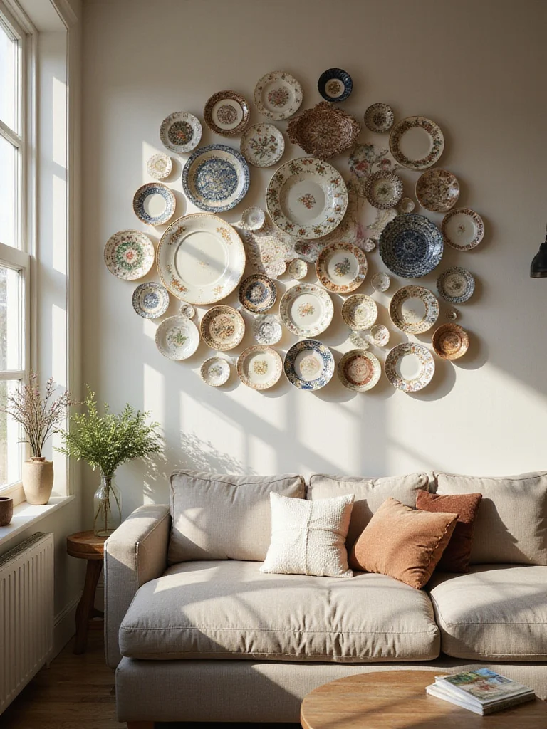 Showcase a Collection Artfully on the Wall