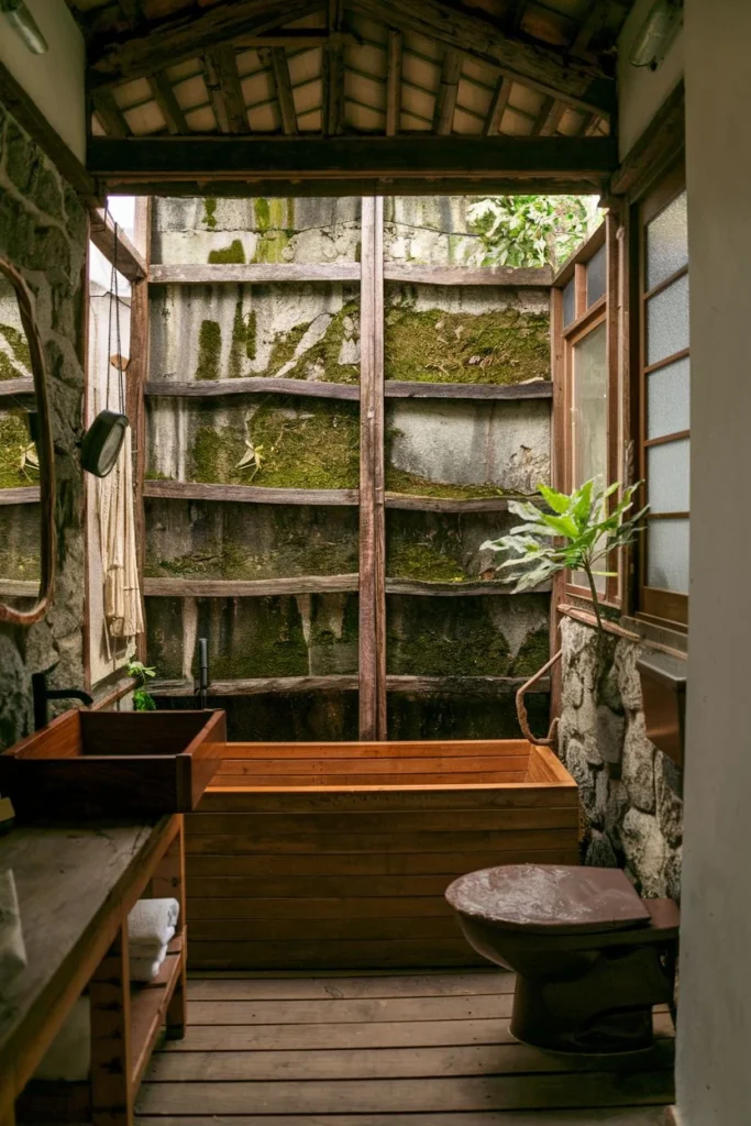 Nature-Connected Bathroom