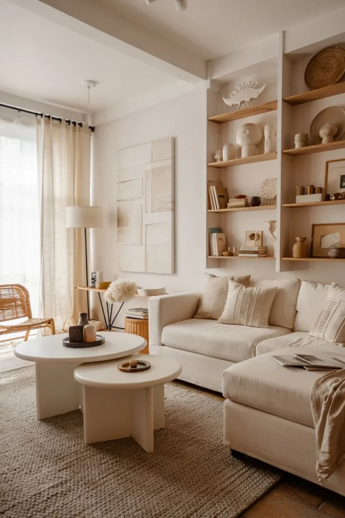 Full Wall Storage with Sophistication