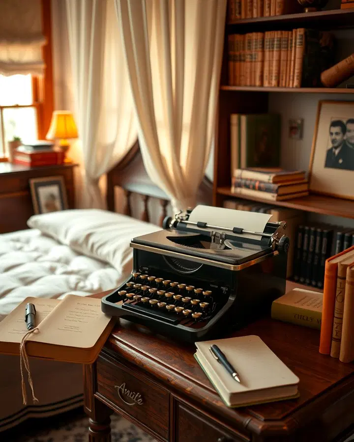 Vintage Typewriter Decor