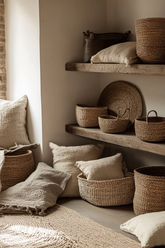 Bare Floors with Subtle Rugs