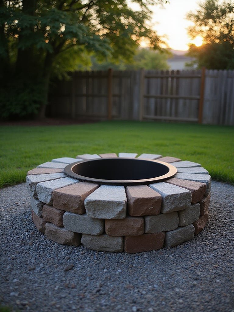 DIY Paver Firepit
