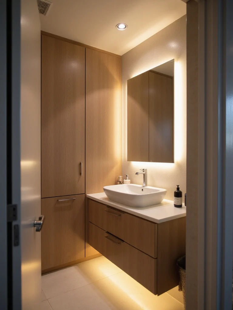 Smart Lighting for Small Bathrooms