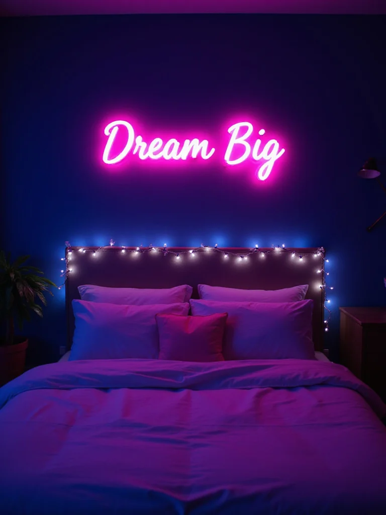 Light Up Your Walls with Trendy Neon Signs or LED Letter Lights