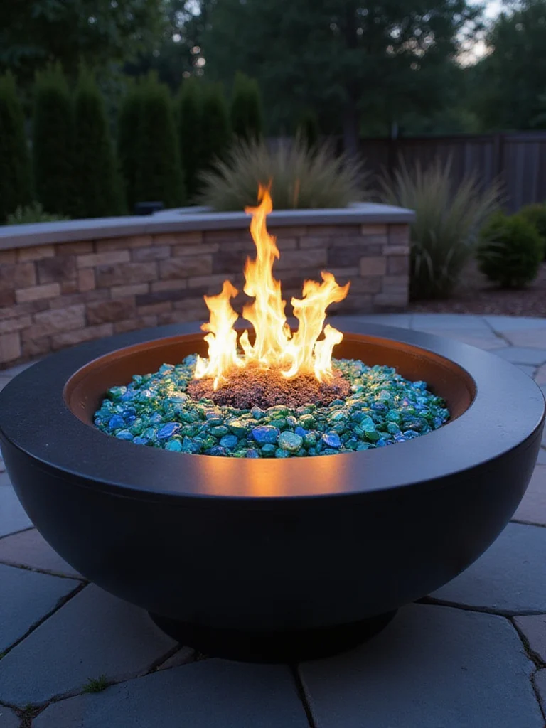 Fire Glass for a Dazzling Look