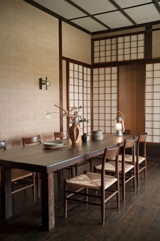 Earthy Elegance with Dark Tones