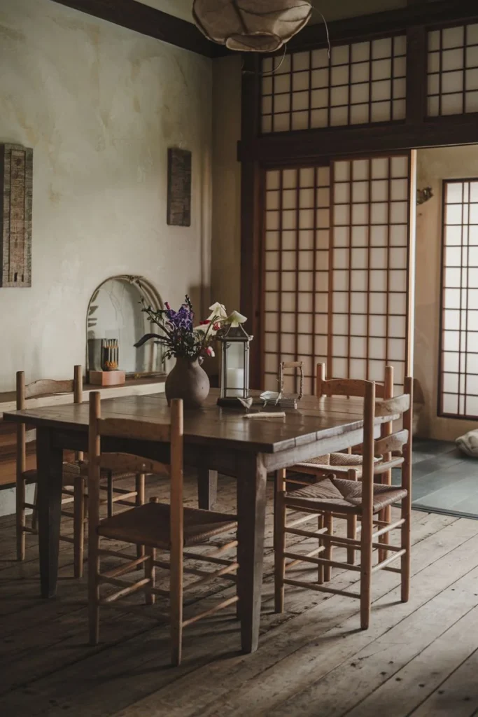 Traditional Japanese Dining Details