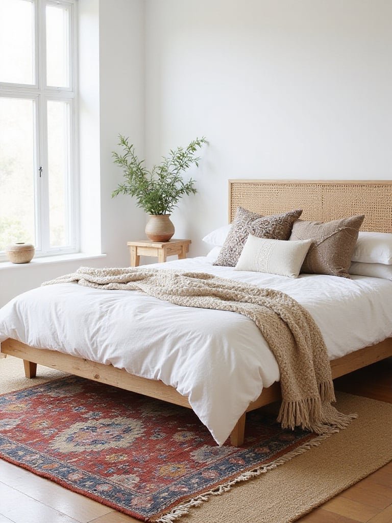 Layer Textures for Ultimate Boho Bedroom Comfort