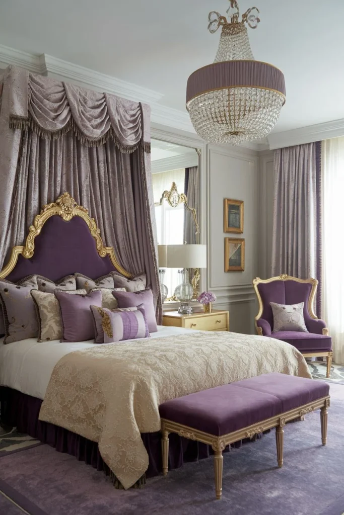 Regal Purple and Gold Theme