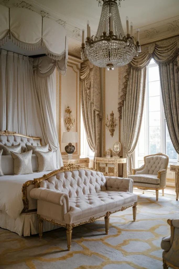 Gilded Elegance Royal Bedroom