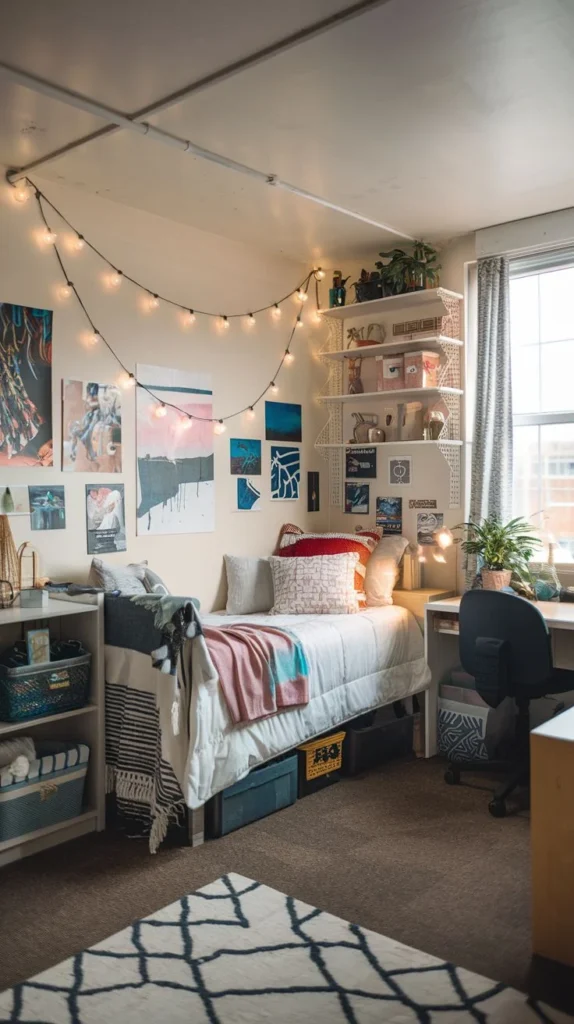 Creative Walls and Soft Lighting
