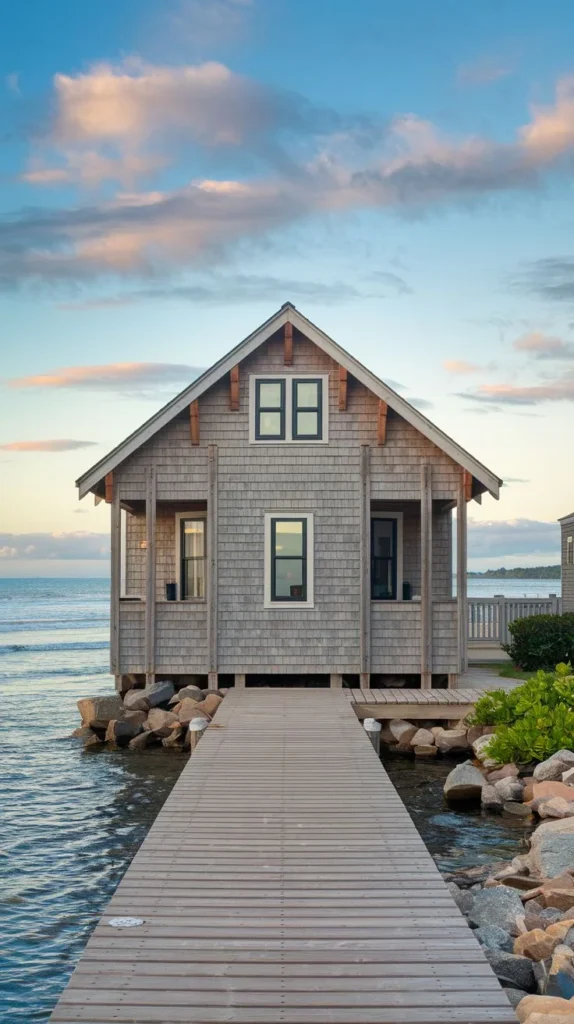 Coastal Structure on Stilts with Dock