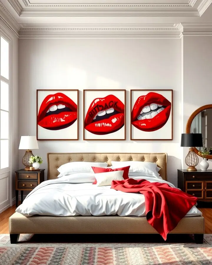 Red Lipstick Art