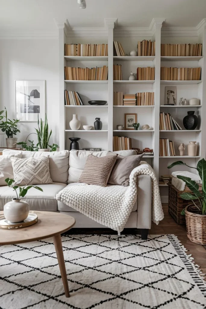 Built-in Library Wall
