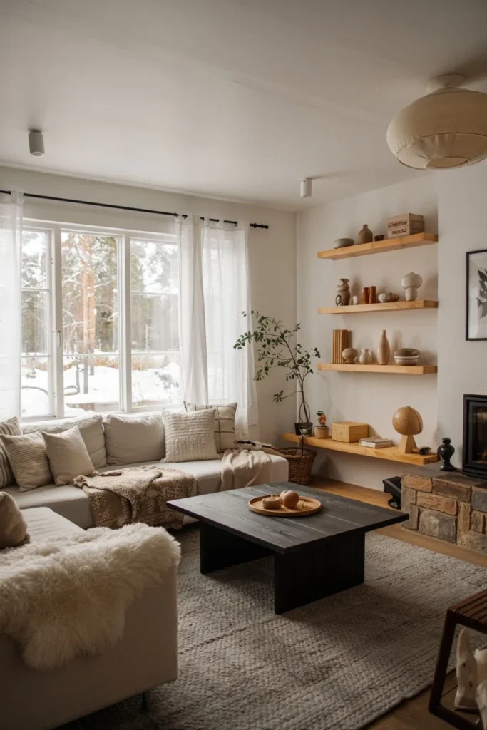 Sheepskin Textures and Warm Rugs