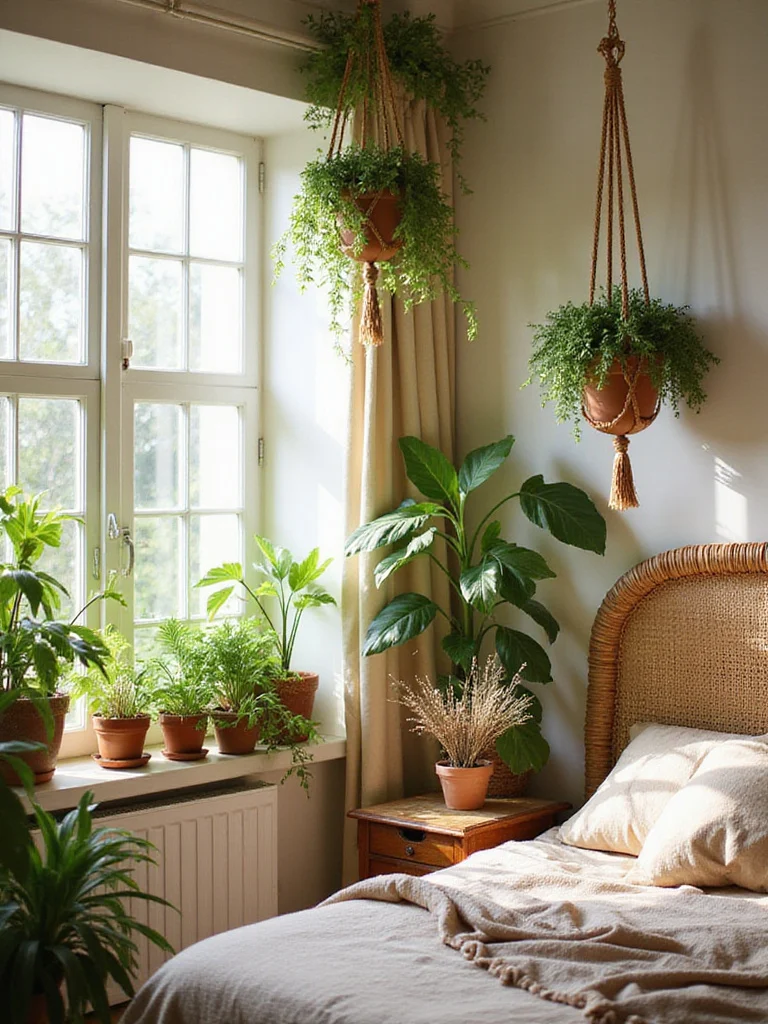 Bring the Outdoors In with Plants and Dried Florals