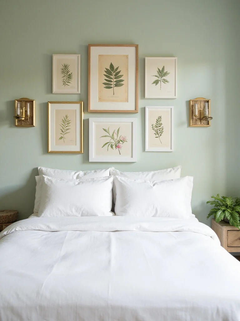 Invite Nature Indoors with Botanical Prints and Leafy Wall Themes