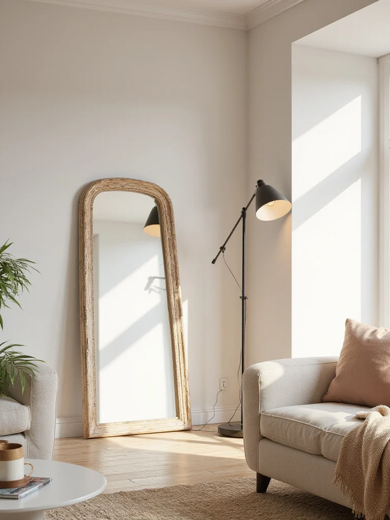 trategically Place Decorative Mirrors to Brighten