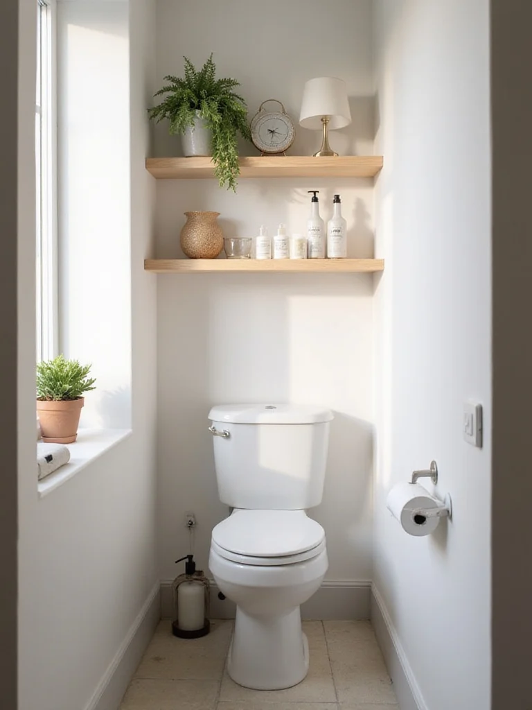 Choose Types Based on Bathroom Shelves Over Toilet Layout