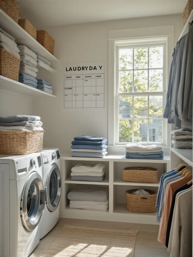 Set a Laundry Schedule (Yes, It Actually Works)