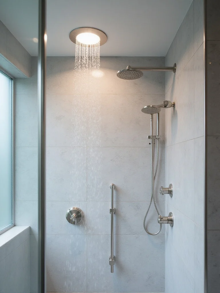 Wet-Rated Fixtures for Shower Lighting