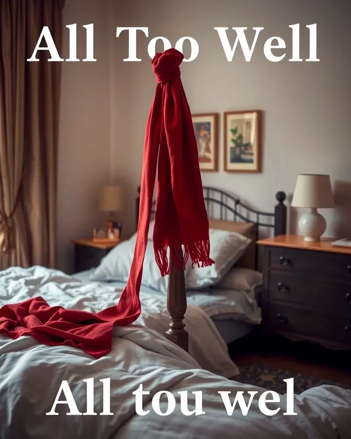 “All Too Well” Red Scarf Accent