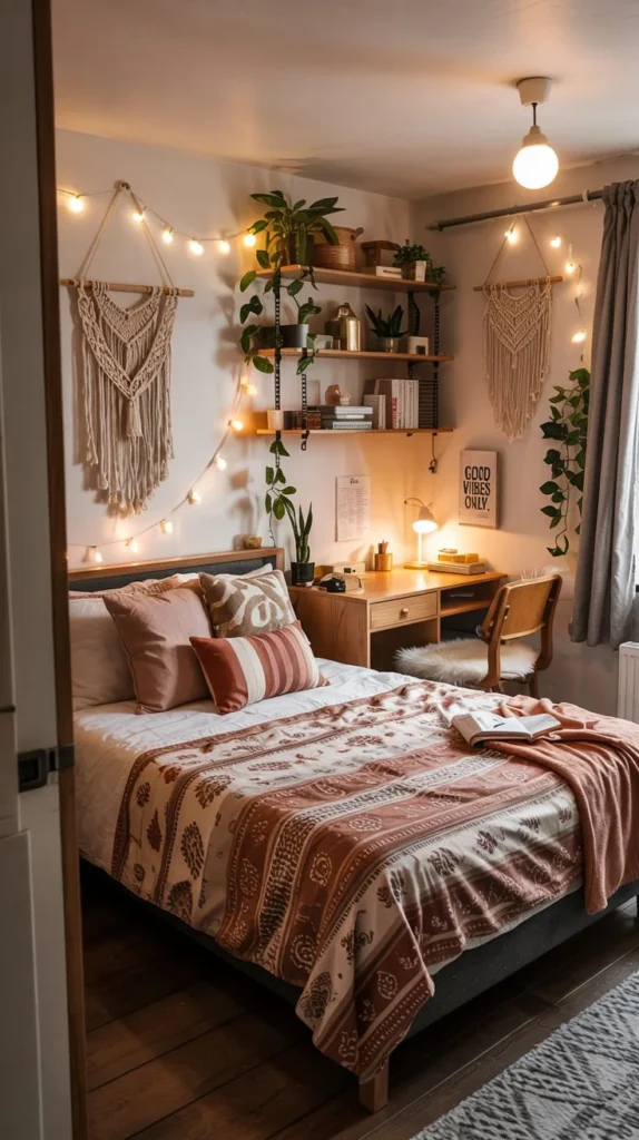 Boho Chic Vibes with Macramé and Plants