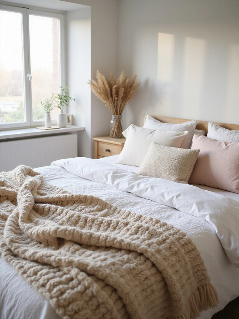 Introduce Cozy Throws for Instant Warmth