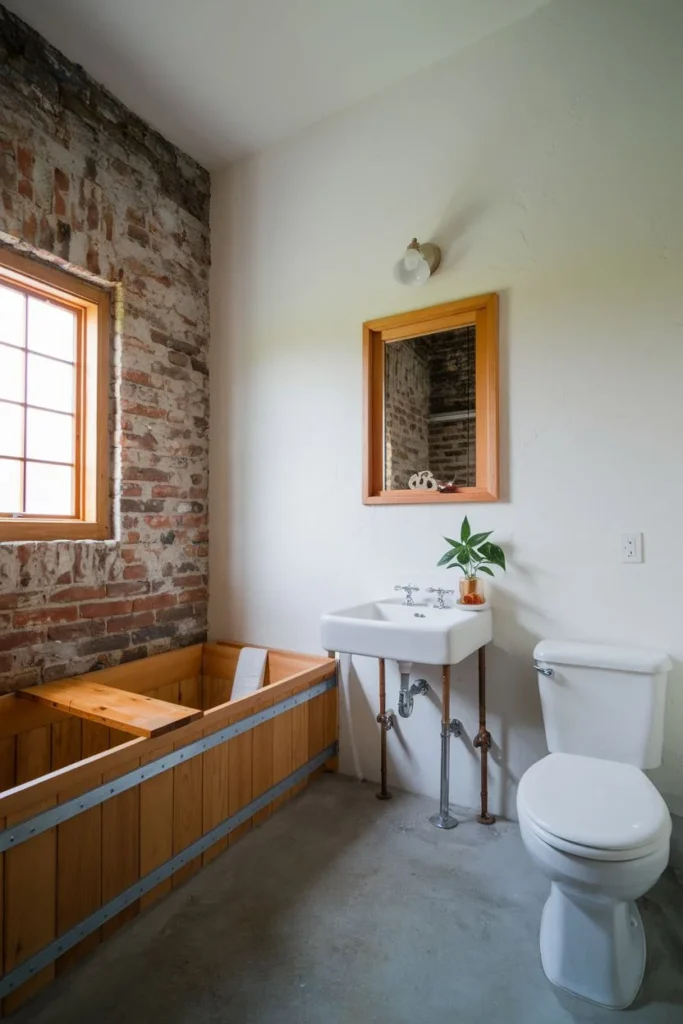 Industrial Meets Natural Wabi Sabi