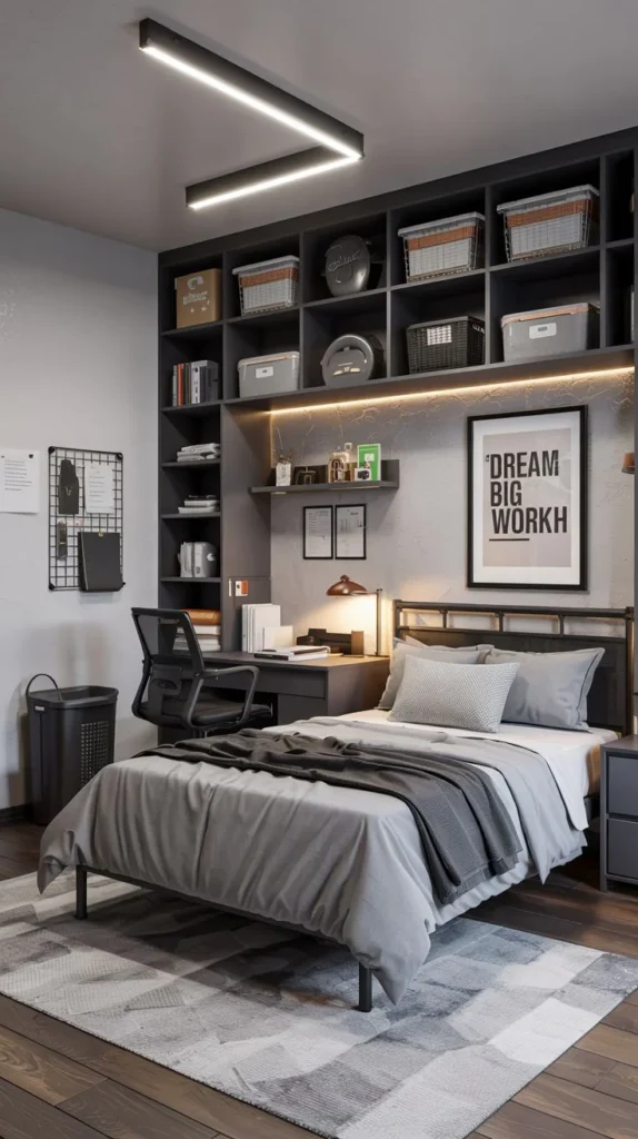 Modern Grey with Sleek Storage