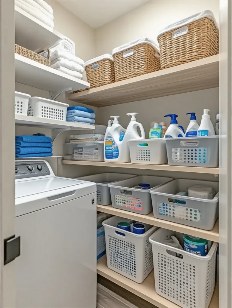 Secure Under-Sink Storage with Lockable Organizers