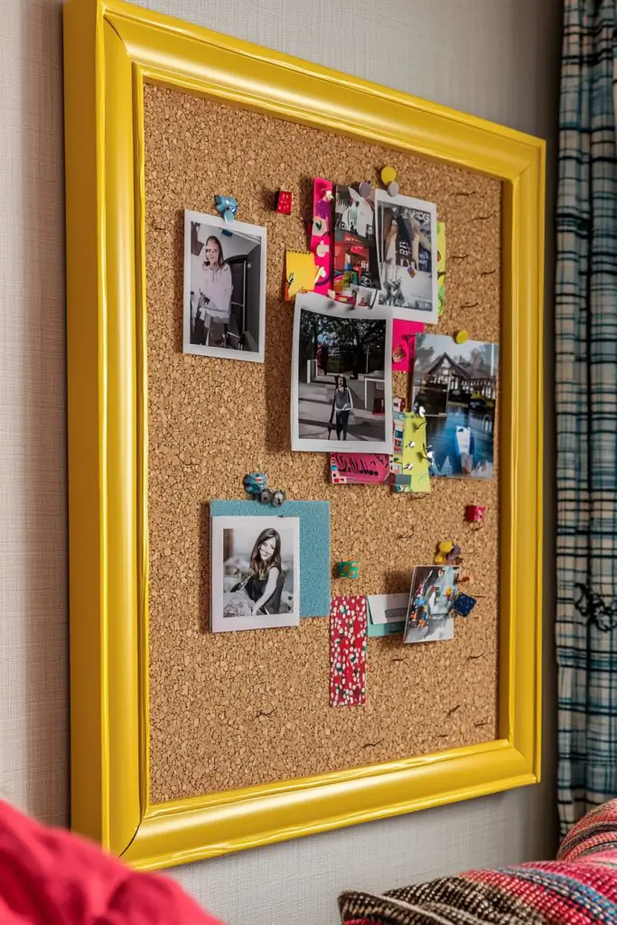 DIY Cork or Bulletin Boards for Personalization