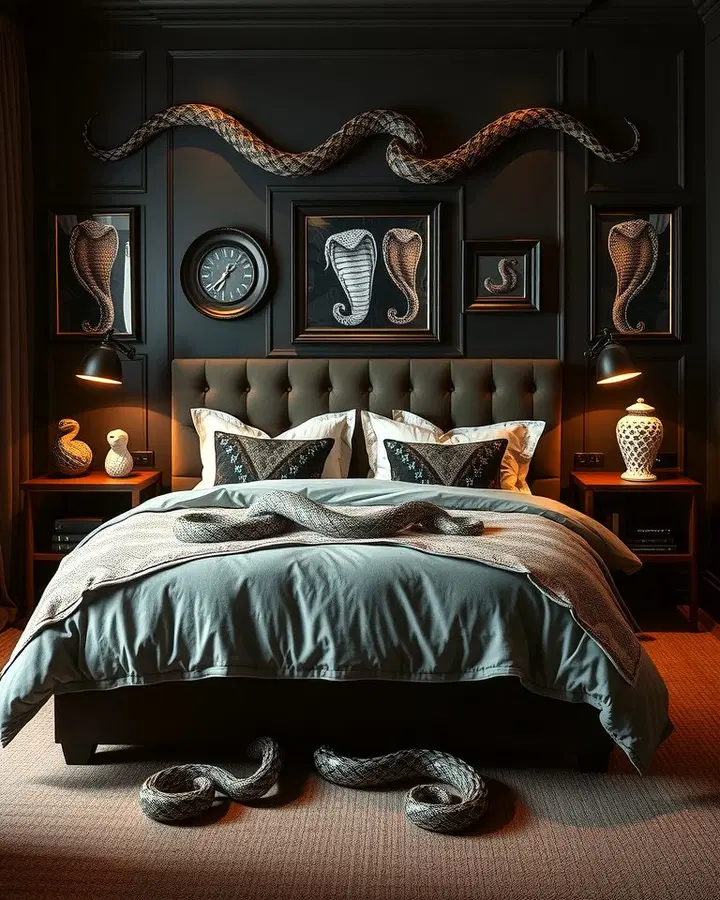 Snake Motif Decor