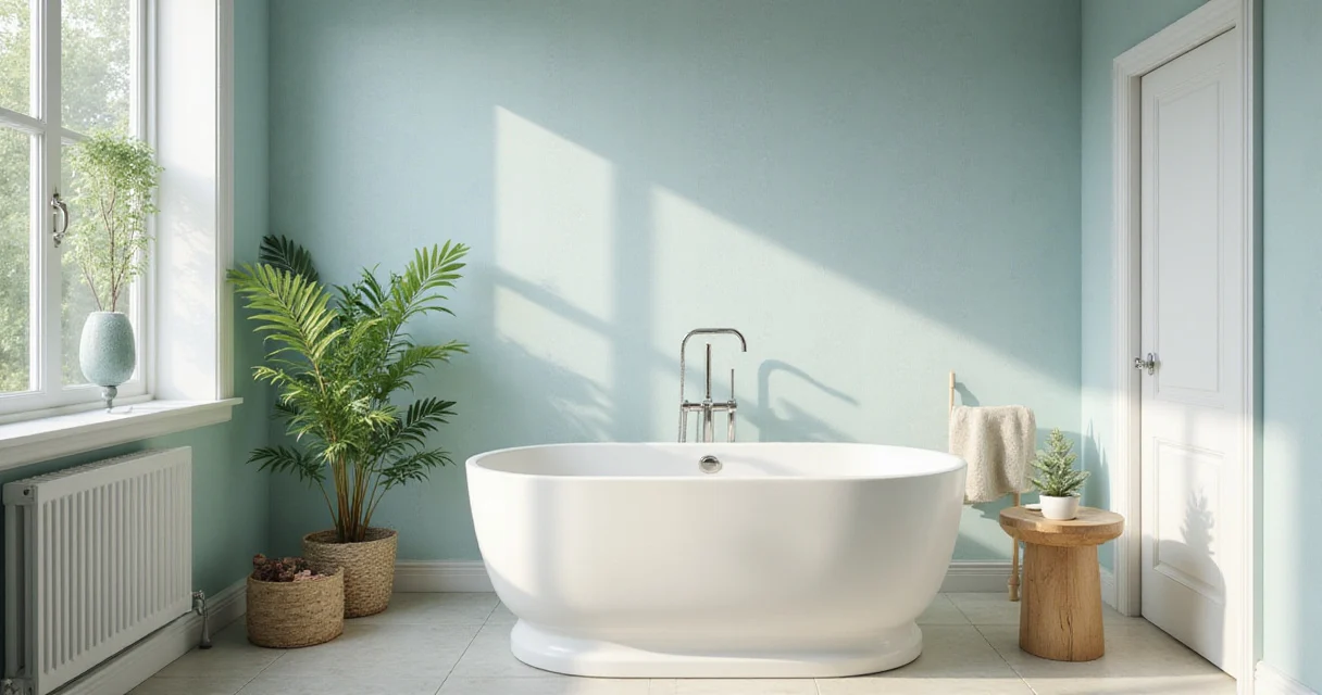 Transform Your Bathroom Wallpaper into a Pet-Friendly Blue Sanctuary with Expert Tips