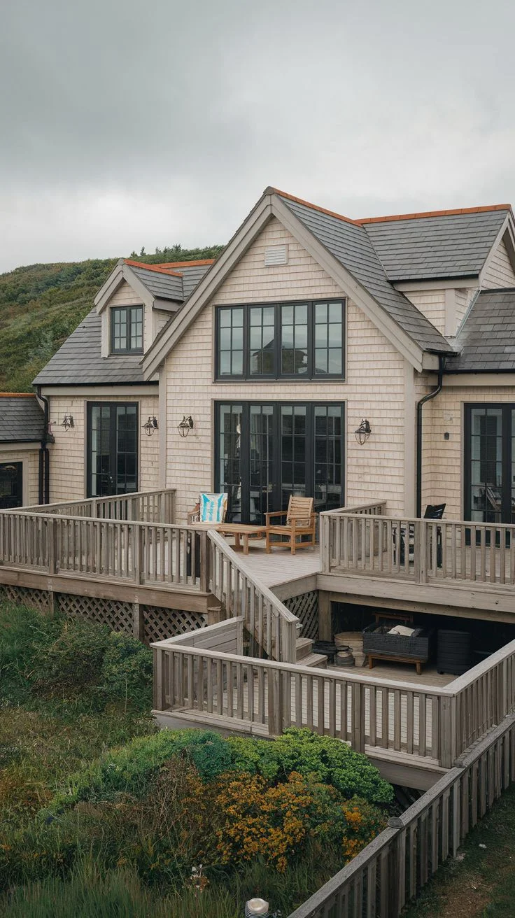 26 Beautiful Coastal Cottage House Exterior Ideas