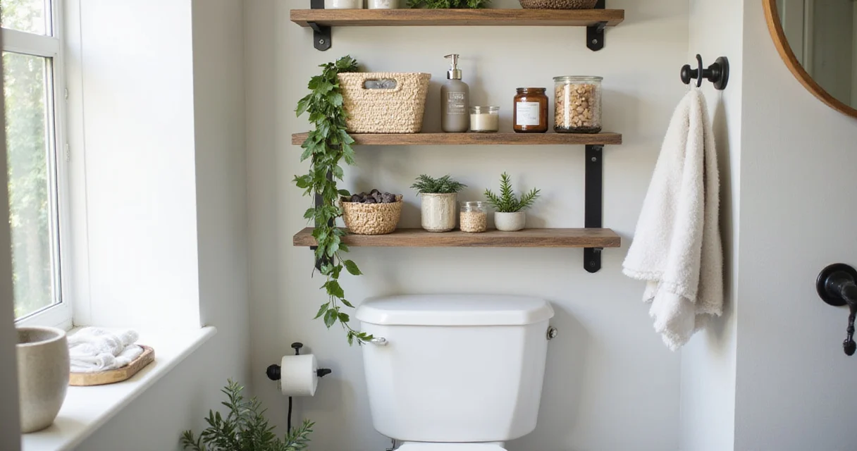 18 Smart Bathroom Shelves Over Toilet Ideas to Maximize Space & Style