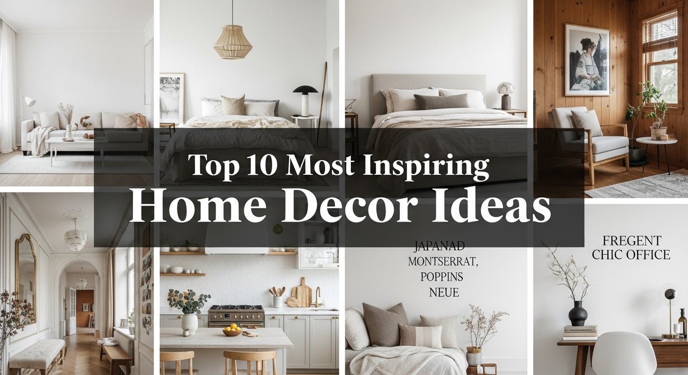 Top Most Inspiring Home Decor Ideas
